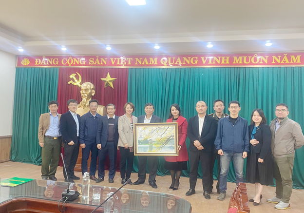 Đoàn công tác của Viện kinh tế và Phát triển đến thăm và làm việc tại tỉnh Thanh Hóa